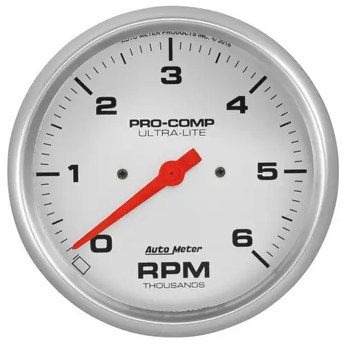 Auto Meter 4476 Ultra-lite 5" In-dash Tachometer 0-6,000 Rpm