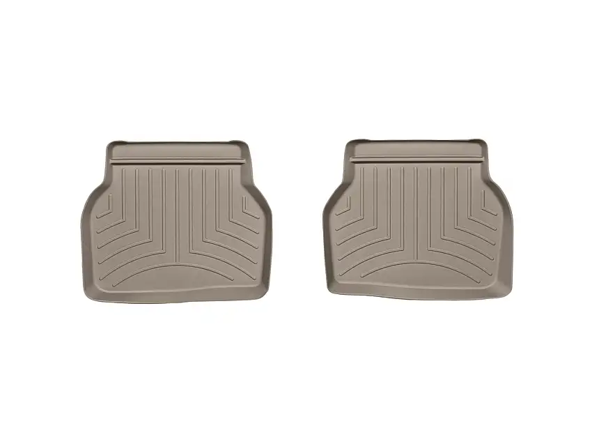 WeatherTech FloorLinerTM DigitalFit; Tan; Rear; 2 Piece 454282