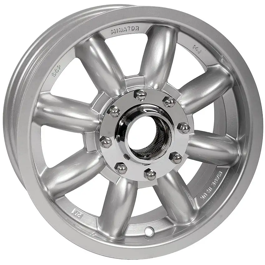 Minilite Style Knockoff Wheels