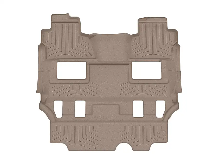 WeatherTech FloorLinerTM HP; Tan; Rear and Third Row 456077IM