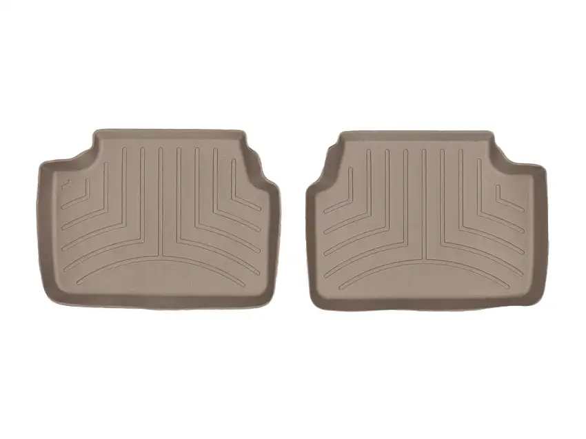 WeatherTech FloorLinerTM DigitalFit; Tan; Rear; 2 Piece 457912