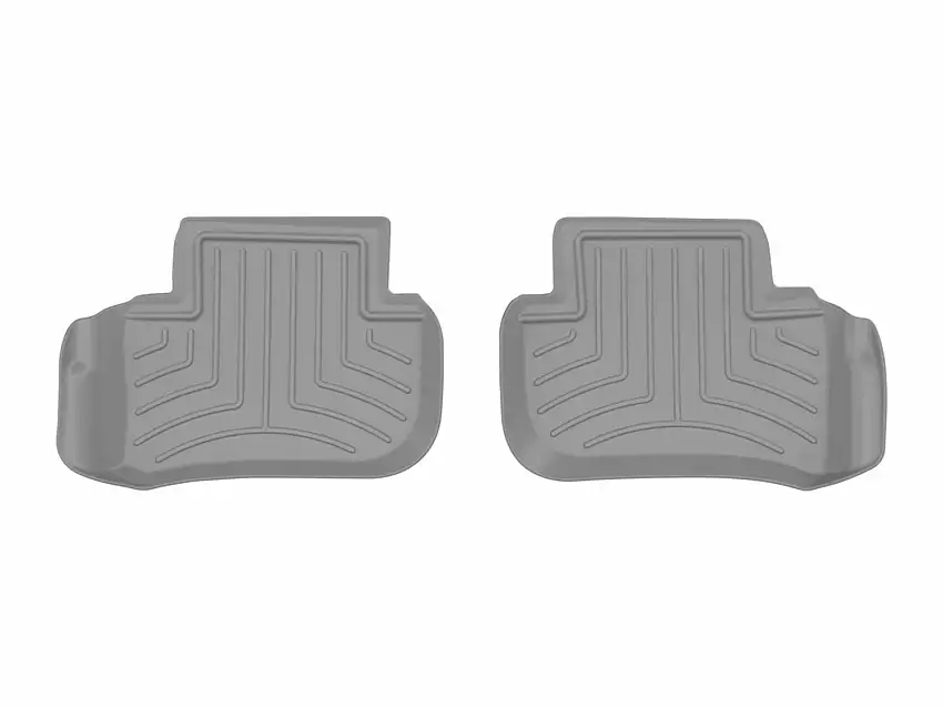 WeatherTech FloorLinerTM HP; Gray; Rear; 2 Piece Liner 4617413IM