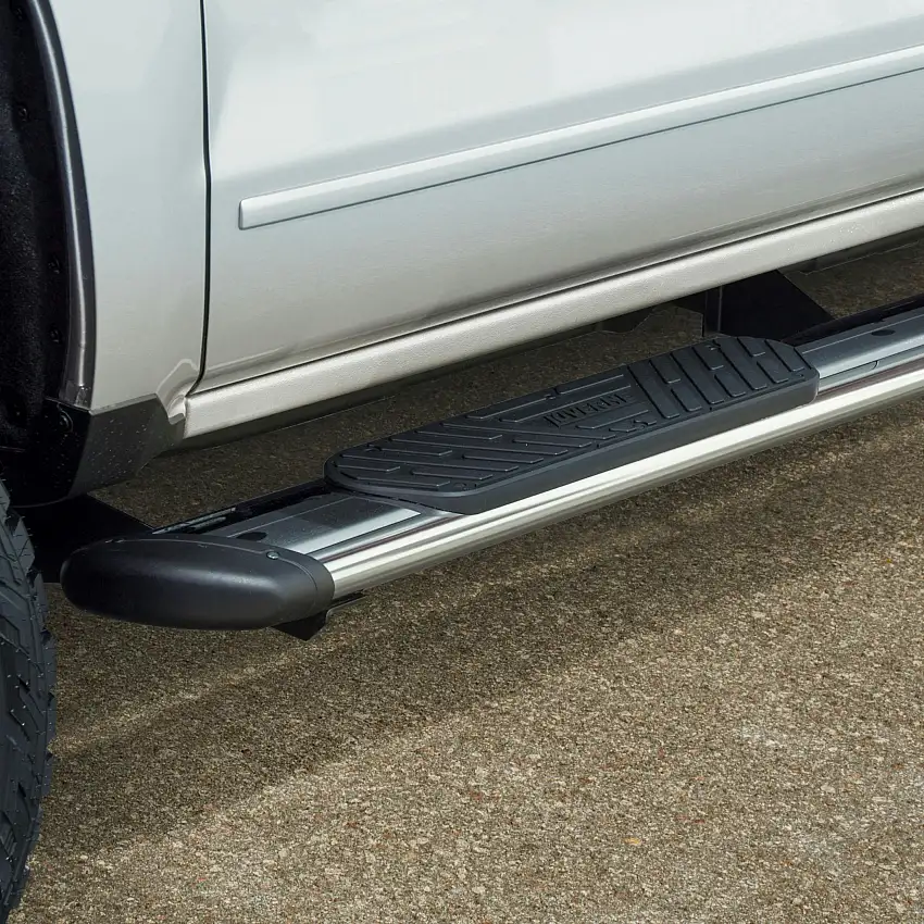 LUVERNE 477078-401734 Regal 7 Polished Stainless 78" Oval Side Steps, Select Ford F250 to F550