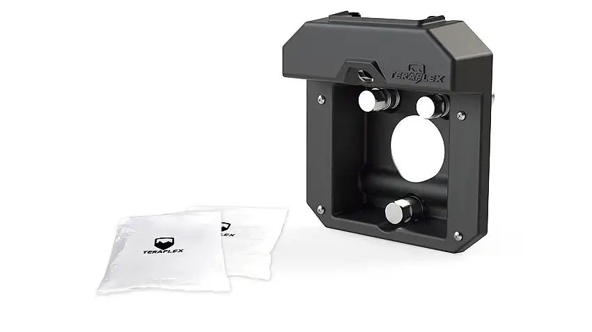 Teraflex License Plate Relocation Kit for 18-24+ Jeep Wrangler JL, JLU 4838950