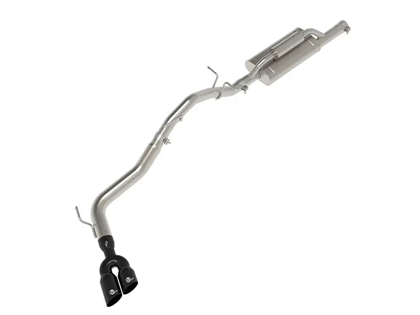 AFE 49-33148-B Vulcan Series 2-1/2 IN to 3 IN Stainless Steel Cat-Back Exhaust System Black