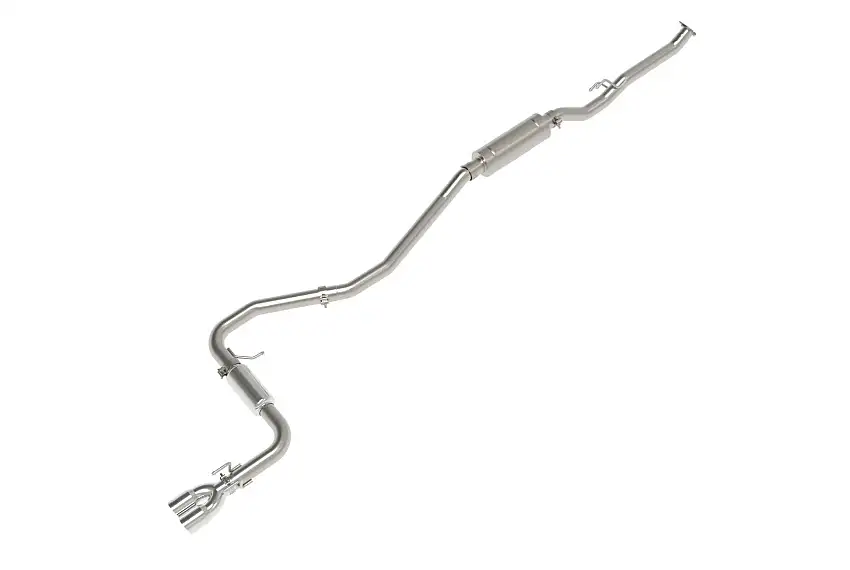 AFE 49-36631-P Takeda 2-1/2 IN to 3 IN 304 Stainless Steel Cat-Back Exhaust w/ Polished Tips