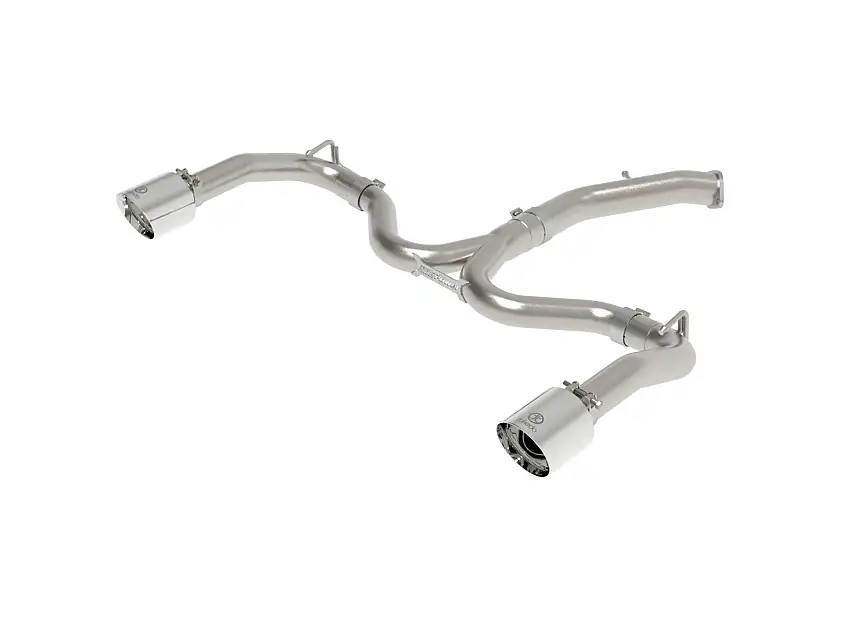 AFE 49-37037-P Takeda 3 IN to 2-1/2 IN 304 Stainless Steel Axle-Back Exhaust Polished Tip