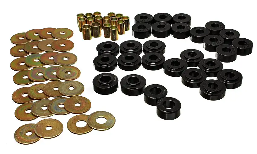 Energy Suspension 4.2127G Rear Spring Frame Shackle Kit