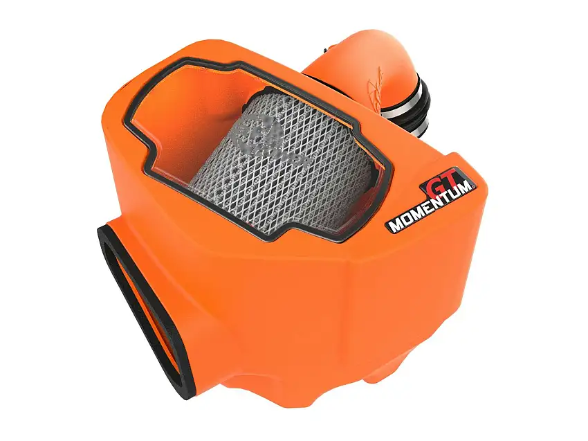 AFE 50-70127DN Momentum GT Cold Air Intake System Orange w/ Pro DRY S Filter