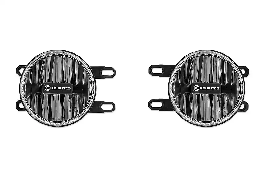 KC Hilites 500 G4 Gravity LED SAE ECE 2-Light Sys - 2010-2024 Toyota Tacoma/4Runner/Tundra