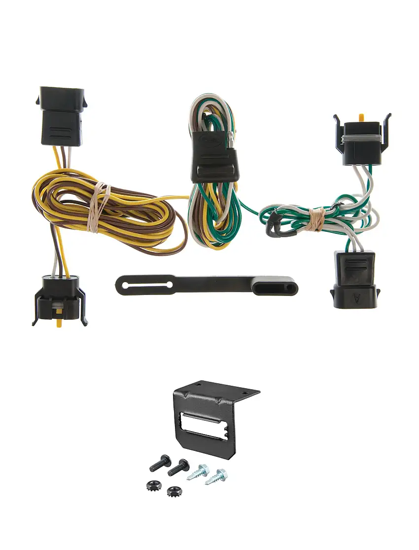 00-03 Ford E-250 CURT 4-flat Plug and Play Trailer Wiring