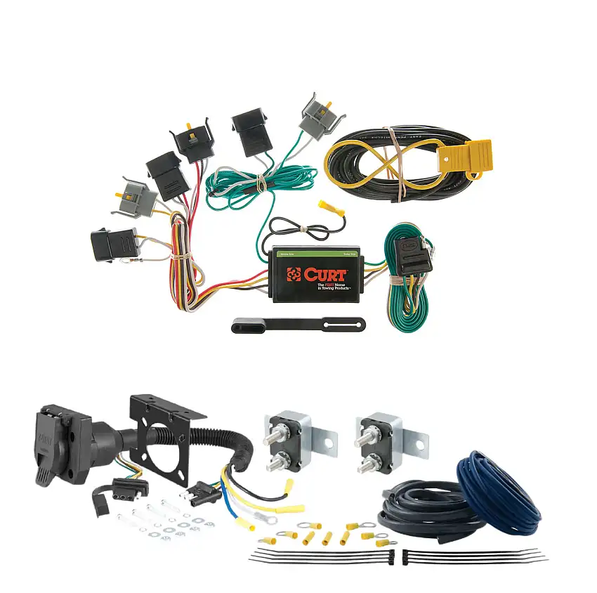 00 - 03 Ford E-250 CURT Trailer Brake Controller 7-Way Upgrade Kit 7WK803