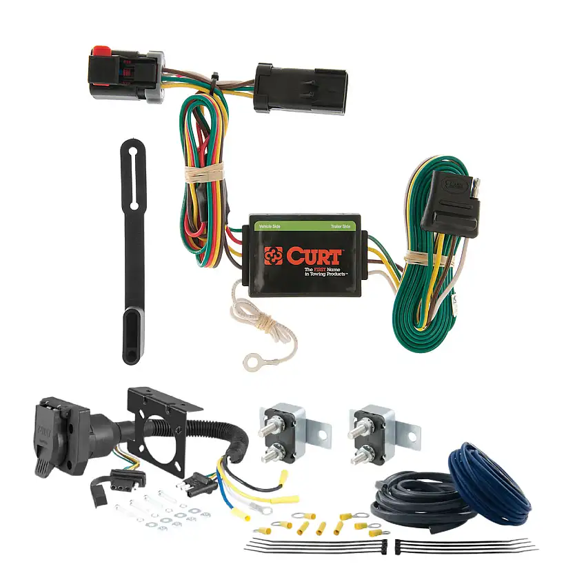 01 - 06 Tesla TESLA CURT Trailer Brake Controller 7-Way Upgrade Kit 7WK2343