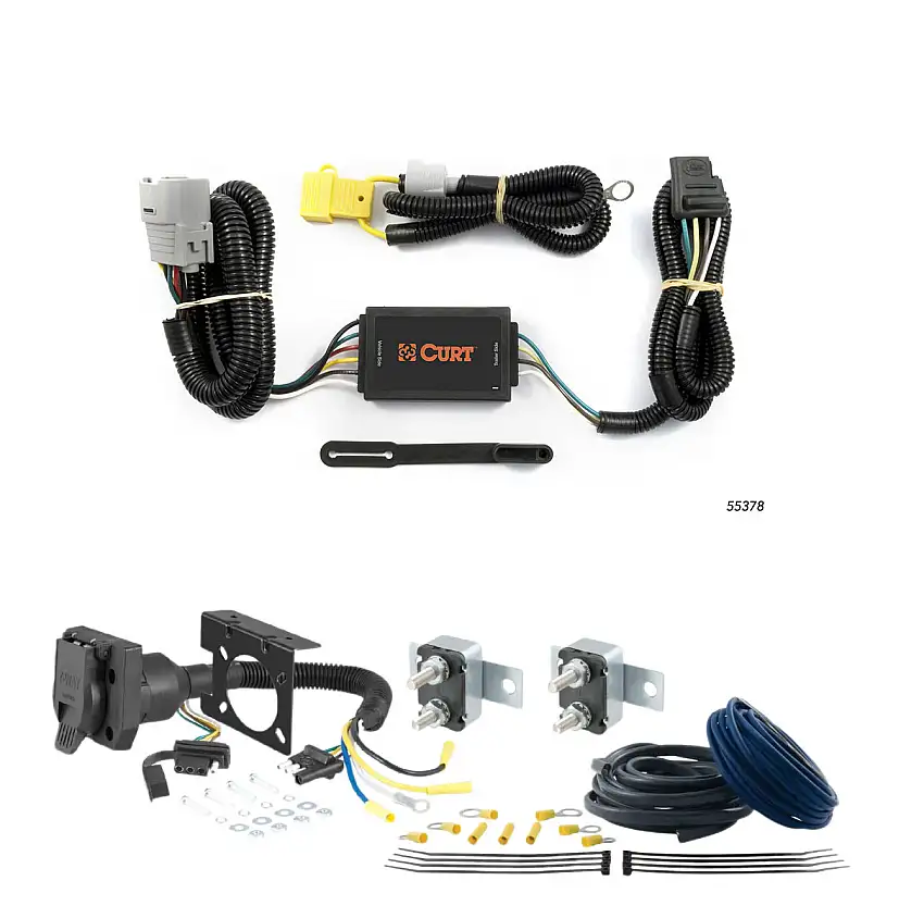 00 - 02 GMC Savana 2500 CURT Trailer Brake Controller 7-Way Upgrade Kit 7WK1129