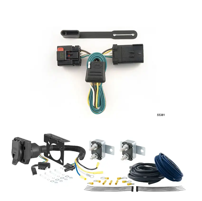 01 - 06 Mitsubishi Montero CURT Trailer Brake Controller 7-Way Upgrade Kit 7WK1982