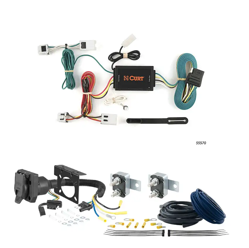 03 - 08 Mazda 6 Hatchback CURT Trailer Brake Controller 7-Way Upgrade Kit 7WK1768