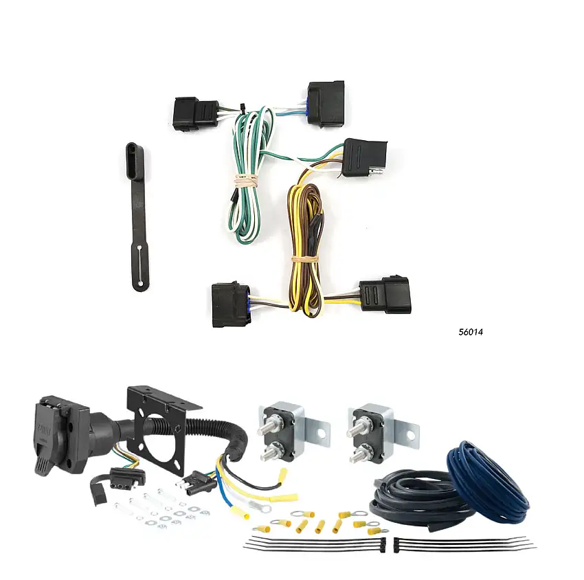 04 - 07 Chevrolet Malibu Sedan CURT Trailer Brake Controller 7-Way Upgrade Kit 7WK402