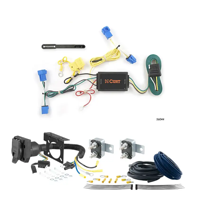 03 - 07 Cadillac CTS Sedan CURT Trailer Brake Controller 7-Way Upgrade Kit 7WK223