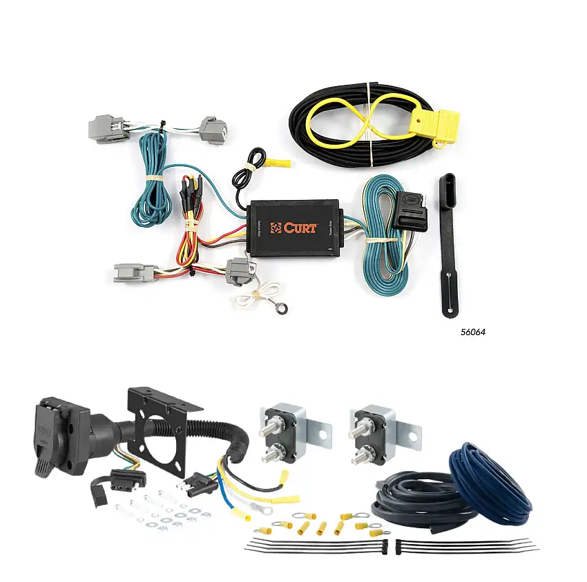 08 - 10 Scion xB CURT Trailer Brake Controller 7-Way Upgrade Kit 7WK2246