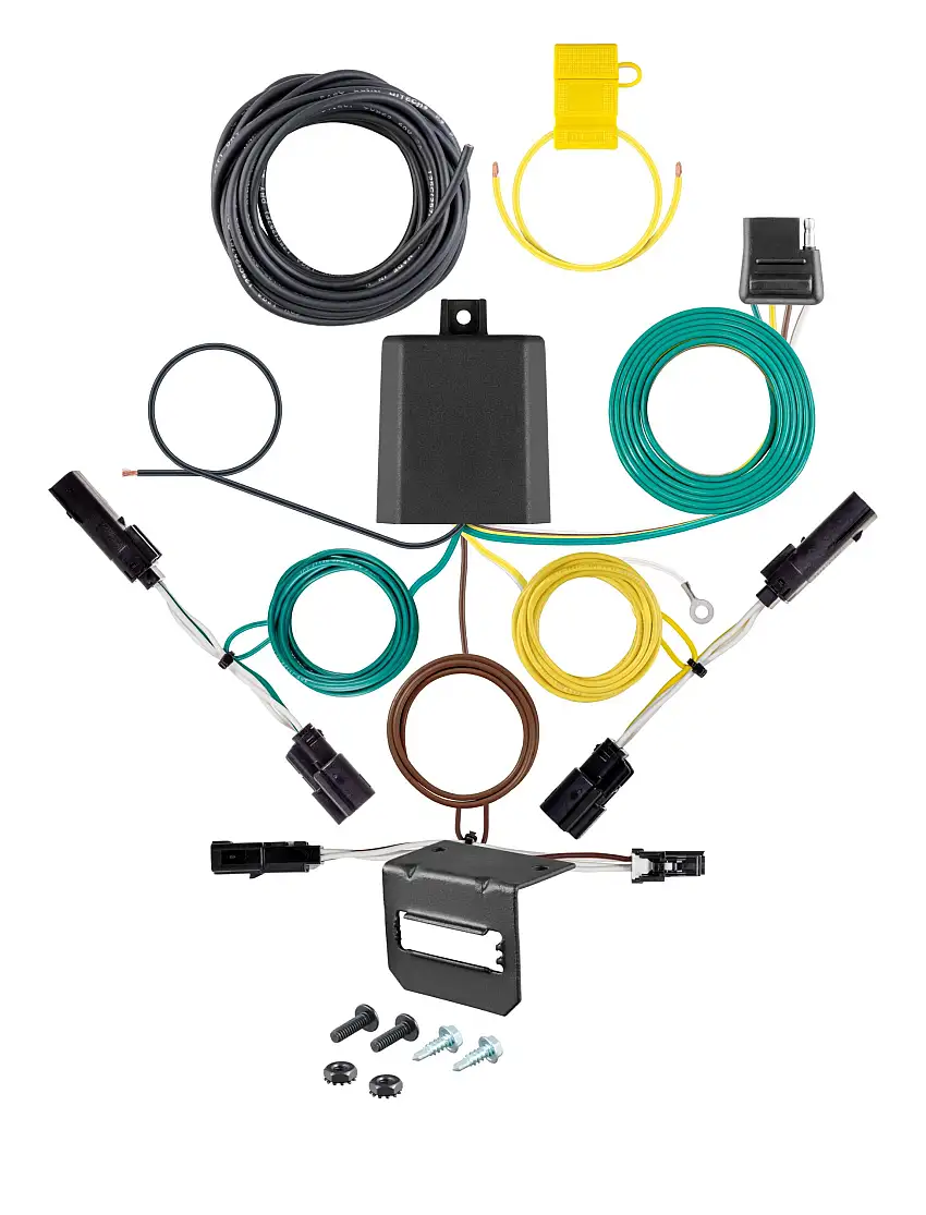 22-23 Chevrolet Bolt EUV CURT 4-flat Plug and Play Trailer Wiring