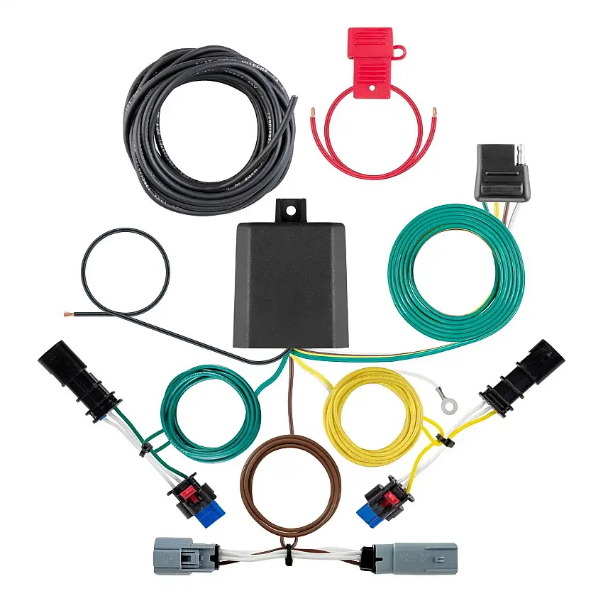 CURT 56522 Custom Wiring Harness, 4-Way Flat Output, Select Buick Envista