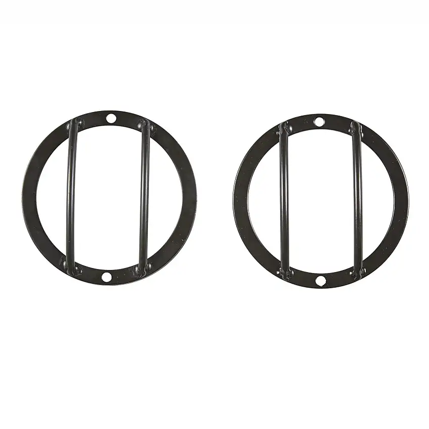 SmittyBilt Euro Side Marker Guards In Black For 2007+ Jeep Wrangler JK 2 Door & Unlimited 4 Door Models 5691