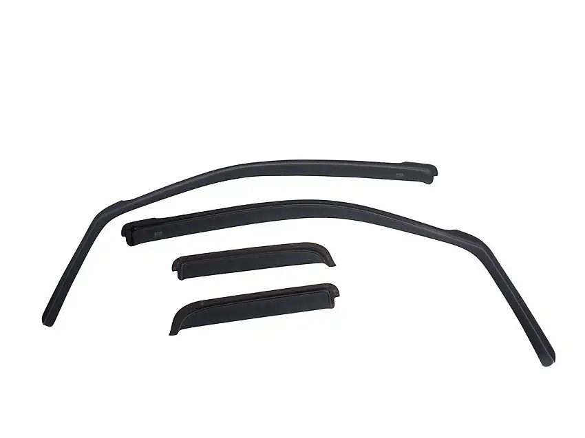 EGR 571651 EGR 571651-4pc Smoke In-channel Window Visors for 19-25 Chvey/GMC HD Crew Cab