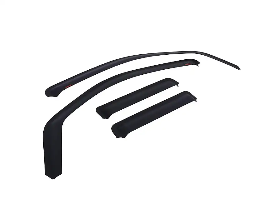 EGR 575815 EGR 575815-4pc Matte In-channel Window Visors for 05-21 Nissan Frontier Crew Cab