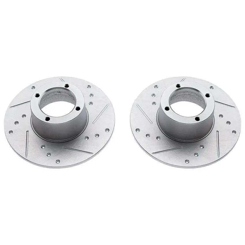 Cross-Drilled & Slotted Brake Rotor Sets