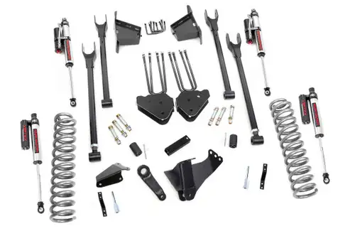 Rough Country 8 Inch Suspension Lift Kit 4-Link w/Vertex Shocks 08-10 F-250/350 4WD 59250
