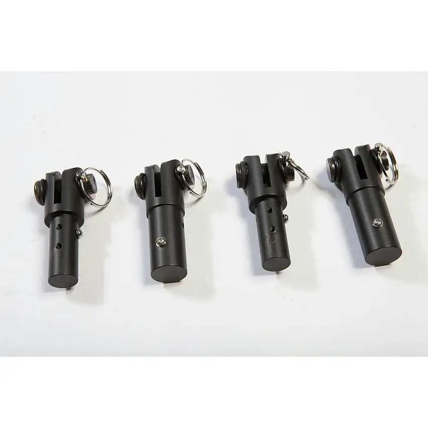 Rugged Ridge 596001 Soft Top Quick Disconnect Set; 97-06 Jeep Wrangler TJ/LJ