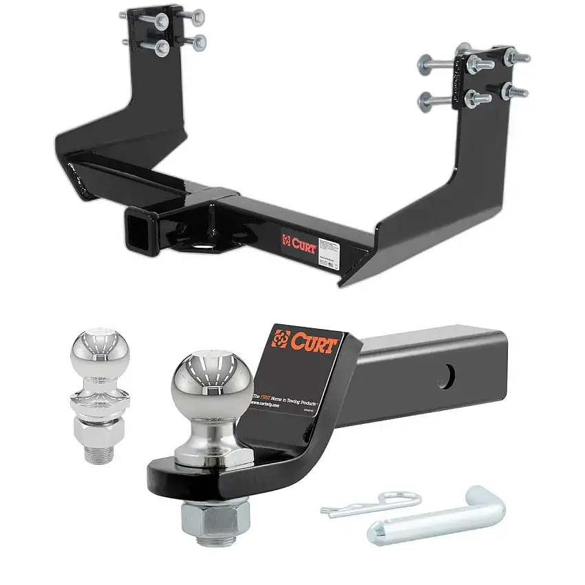 2007-2010 Dodge Sprinter 3500 144 In. Wheel Base with Step Bumper CURT Class 3 Hitch, 2"