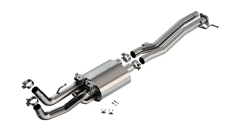 Borla 60742 Mid-Section Exhaust System w/ Muffler & Mid-Pipe - ATAK®