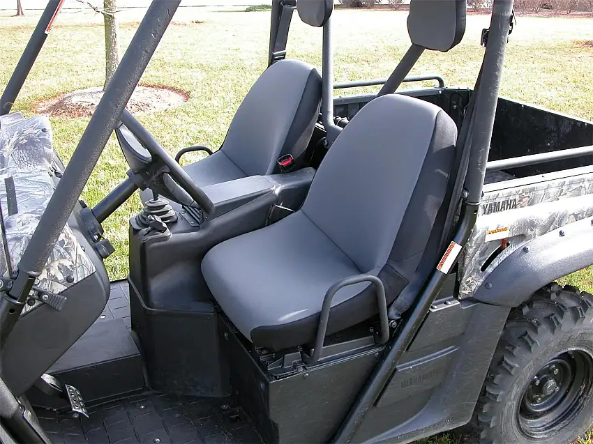 Rugged Ridge 63240.09 Fabric Seat Covers; Gray