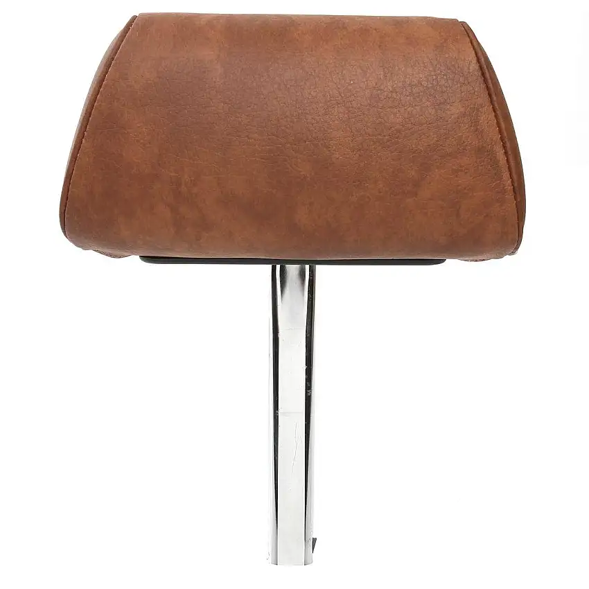 Headrest, "teardrop type", plain vinyl, autumn leaf