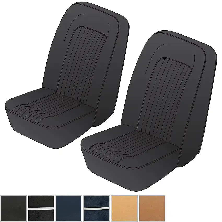 Custom Deluxe Leather Seat Kits