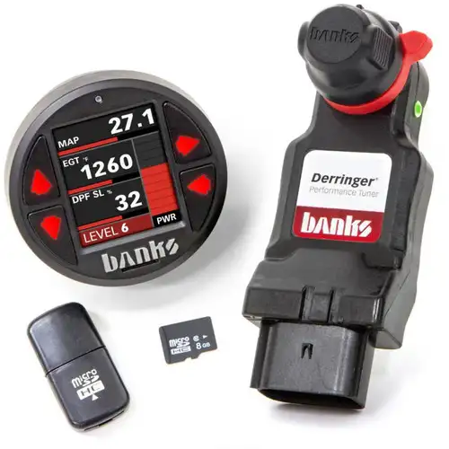 Banks Power Derringer Tuner With Idash 1.8 Datamonster
