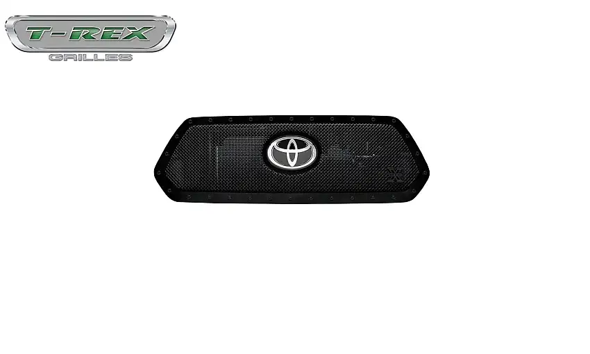 T-Rex Grilles 6719511-BR Stealth X-Metal Grille, Black, Mild Steel, 1 Pc, Insert
