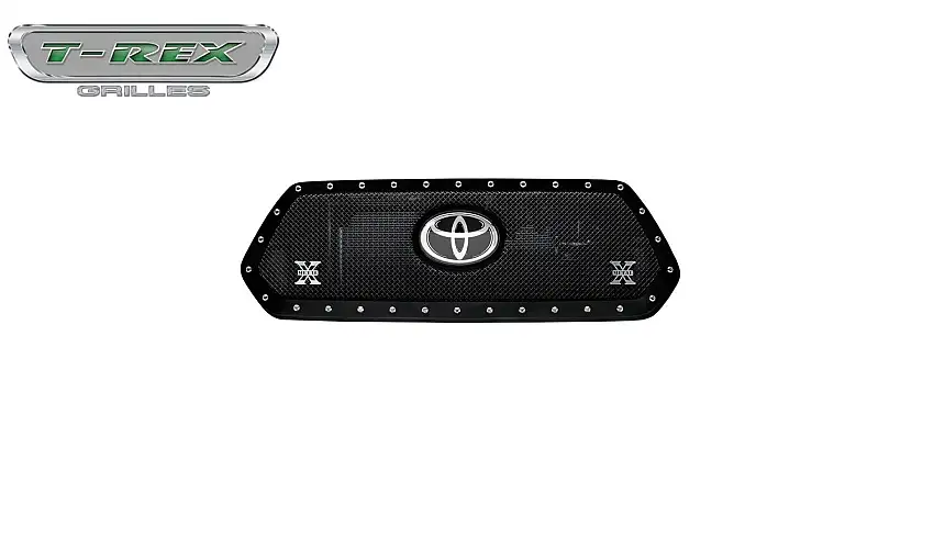 T-Rex Grilles 6719511 X-Metal Grille, Black, Mild Steel, 1 Pc, Insert