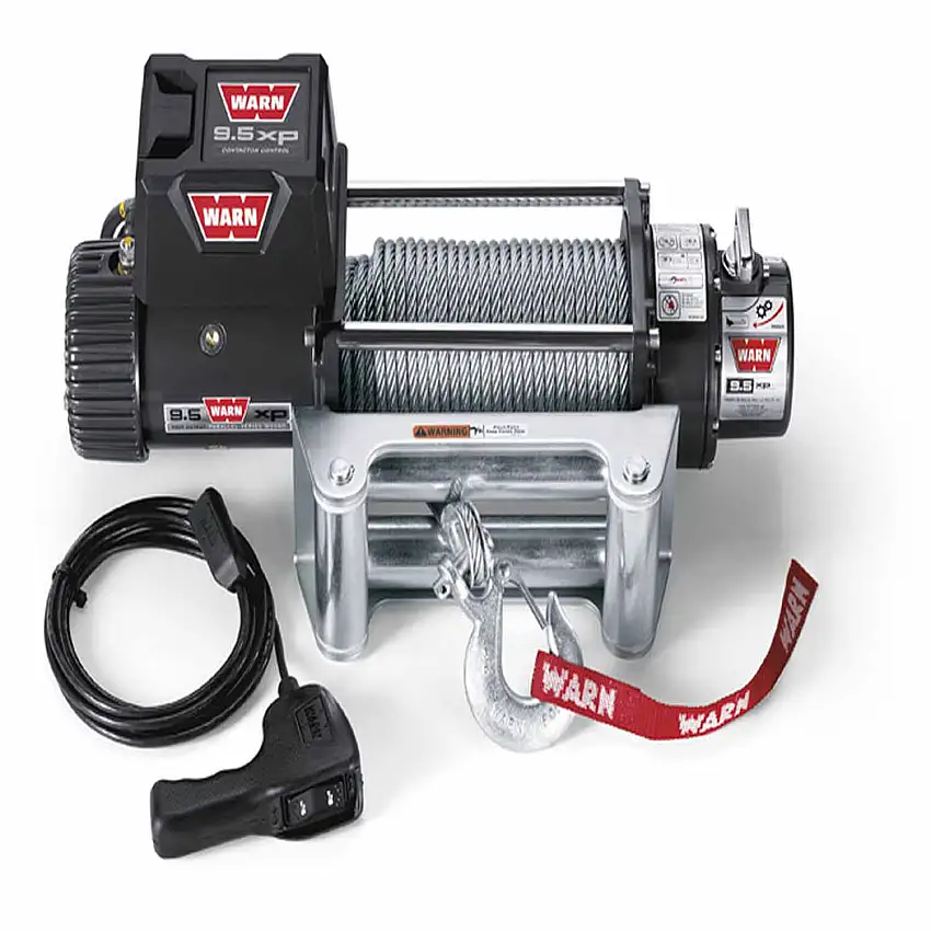 Warn 68500 Winch 9.5XP 12V 100 Steel Cable Off-Road Performance
