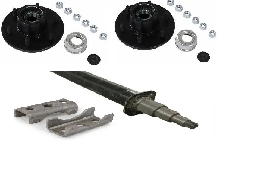 Lippert Components ST60ID-73-56-US-IHA-655-EZL 6K Straight Idler Axle Kit Lippert