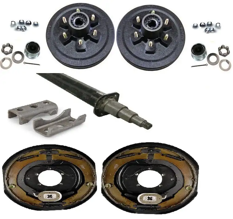 Lippert Components ST60BR-73-55-US-BDA-655-EZL 6K Straight Electric Brake Axle