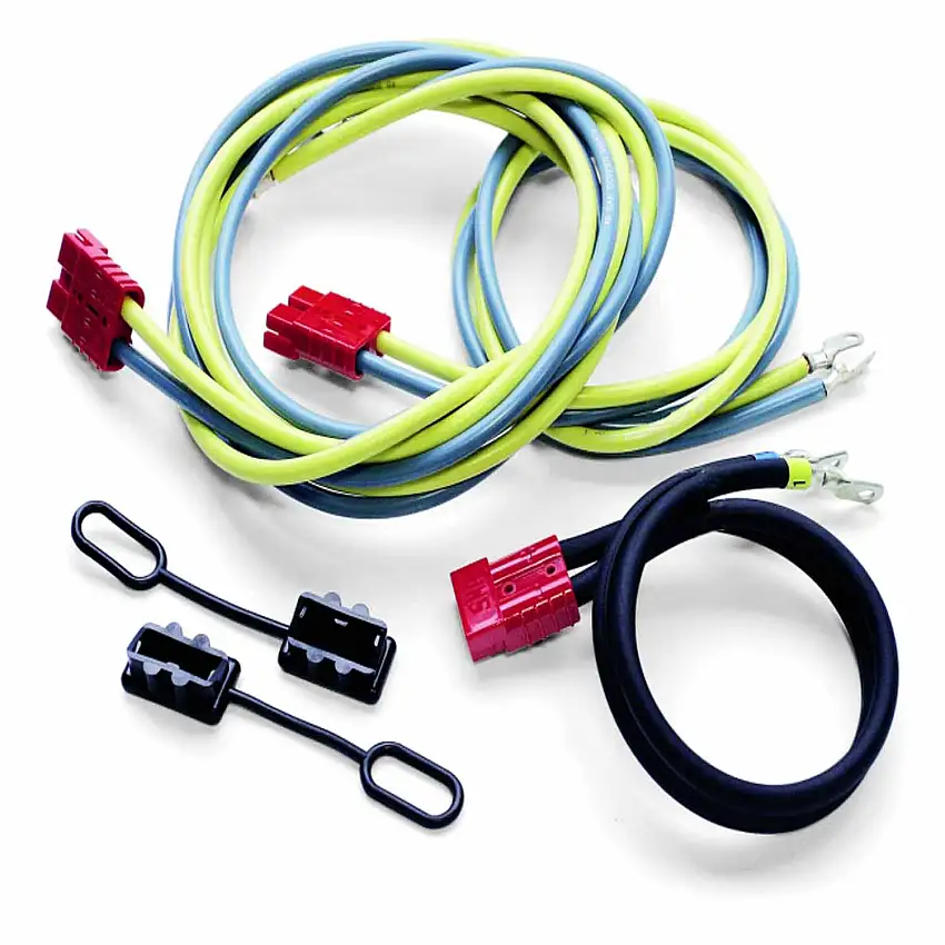 Warn 70928 Winch Wiring Harness 50 Amp Front and Rear Quick Connect