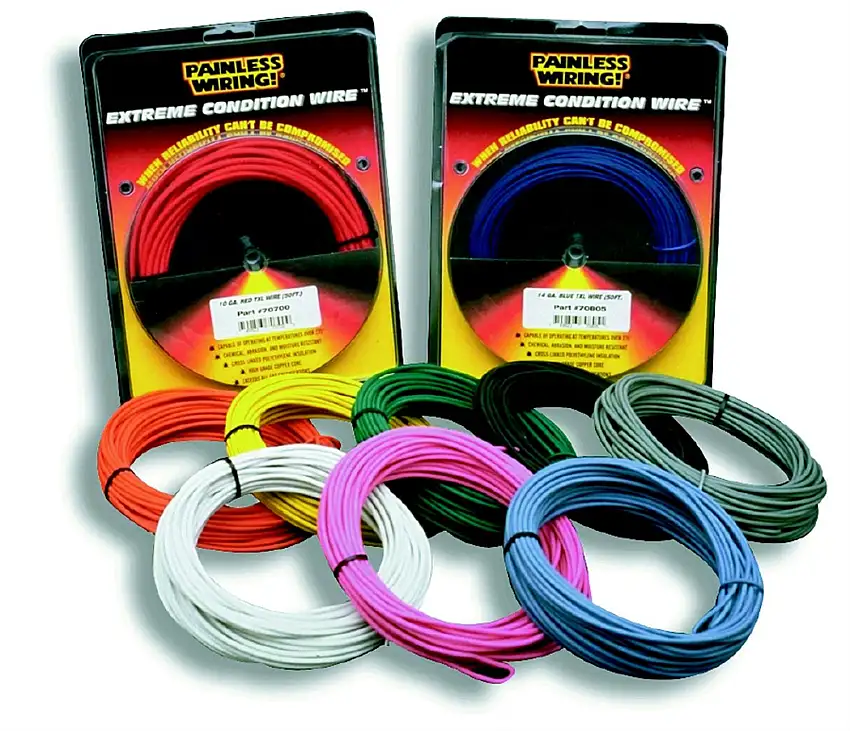 Painless 71811 14 Gauge Brown TXL Wire (25 ft.)