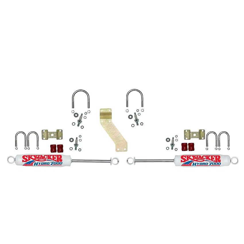 Skyjacker 7268 7000 Dual Stabilizer Kit With White Cylinders.