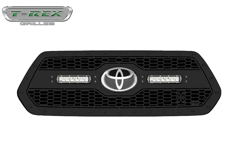 T-Rex Grilles 7319511-BR Stealth Laser Torch Grille, Black, Mild Steel, 1 Pc, Insert