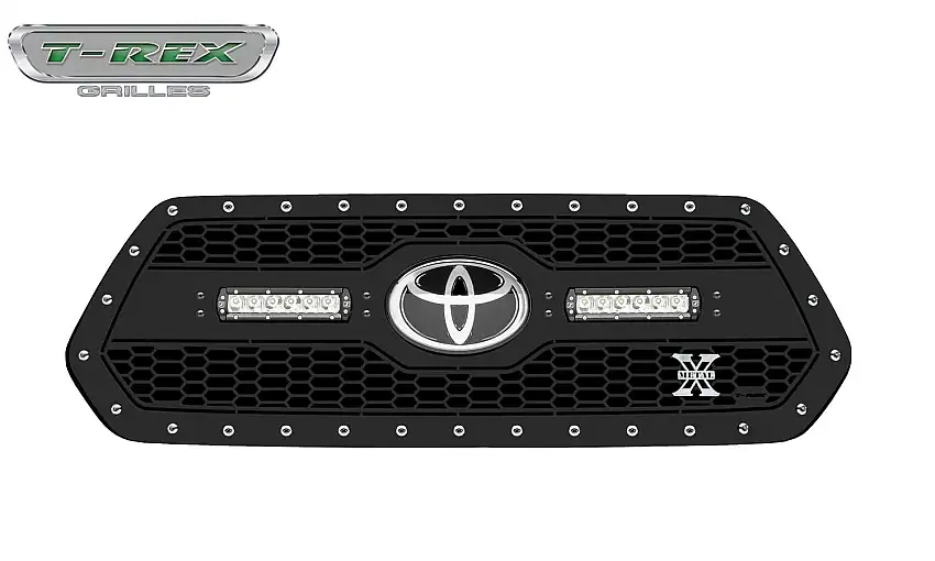 T-Rex Grilles 7319511 Laser Torch Grille, Black, Mild Steel, 1 Pc, Insert