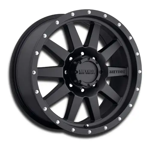 Method Race Wheels 301 | Standard 16x7 Street Wheel | 8x6.5 | Matte Black