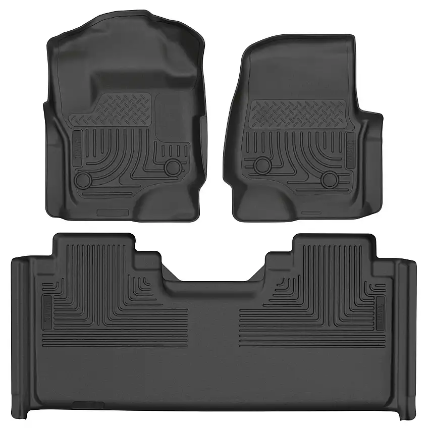 Husky Liners 93651 Weatherbeater - Front & 2nd Seat Floor Liners