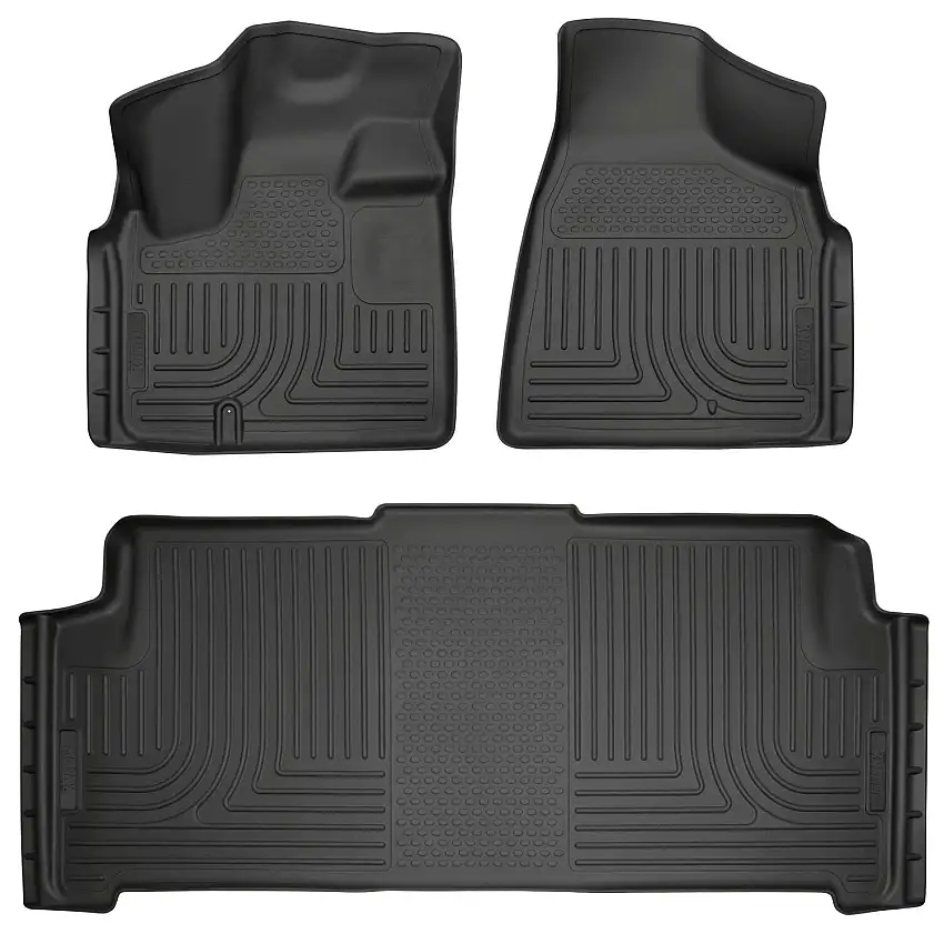 Husky Liners 93691 Weatherbeater - Front & 2nd Seat Floor Liners